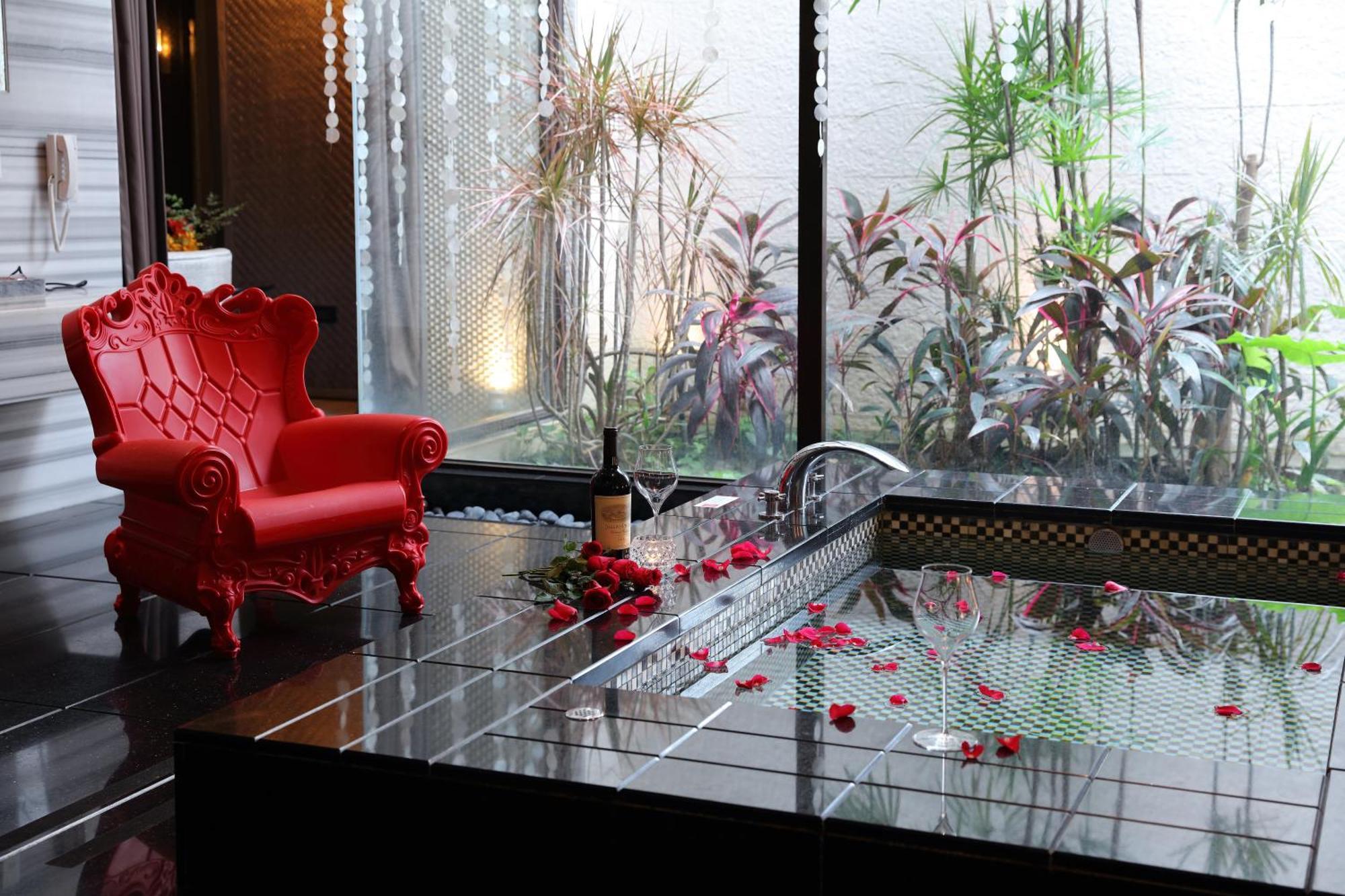 Mulan Motel Taipei Bagian luar foto