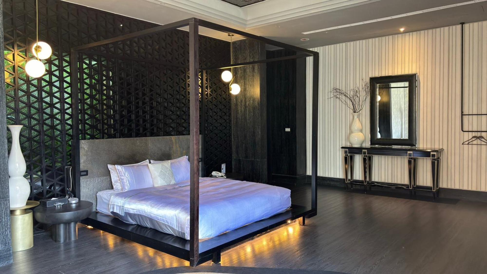 Mulan Motel Taipei Bagian luar foto