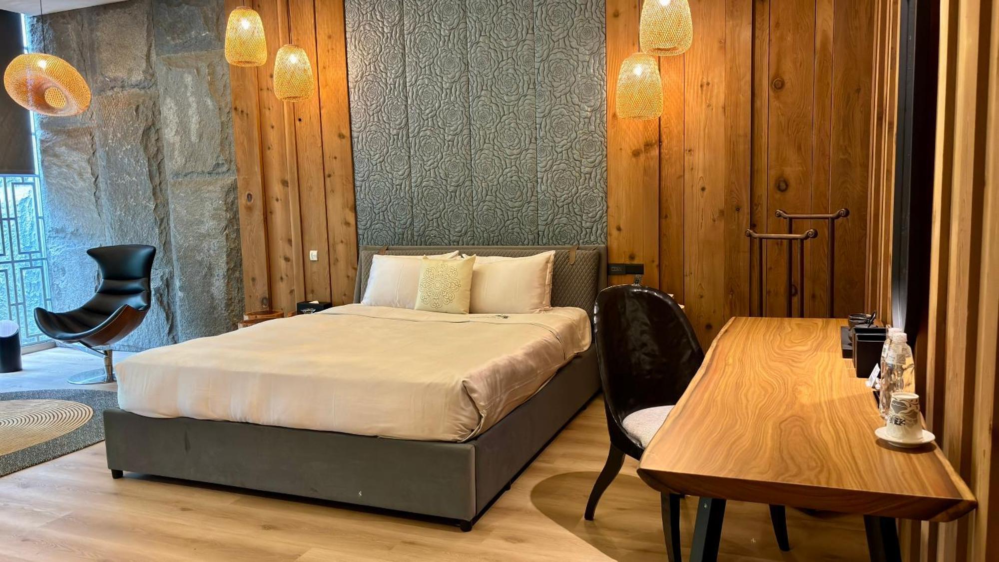 Mulan Motel Taipei Bagian luar foto