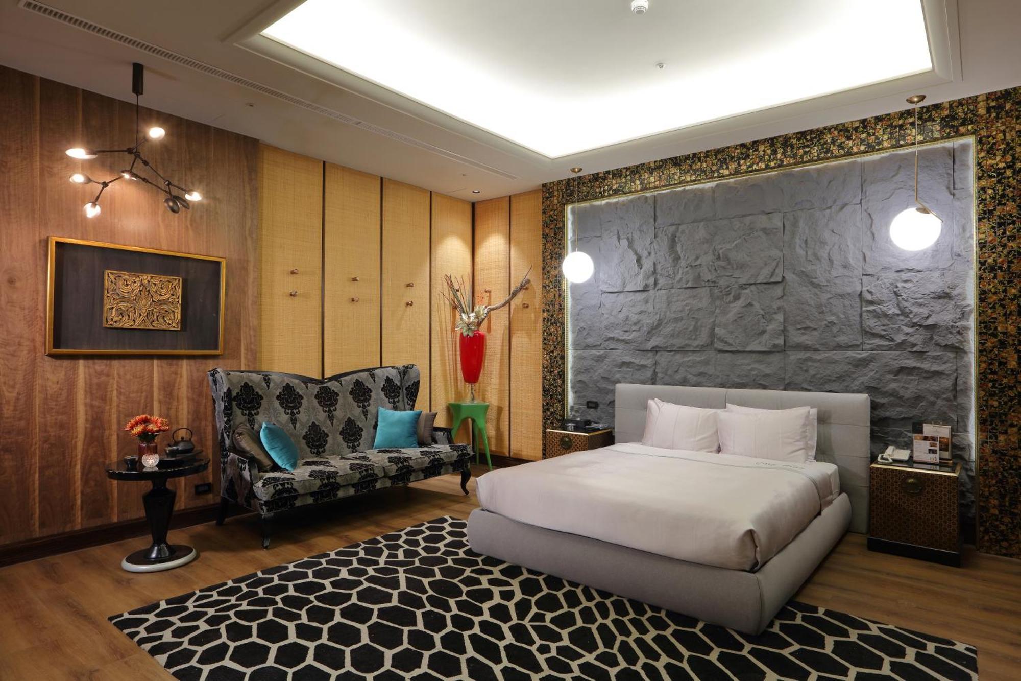 Mulan Motel Taipei Bagian luar foto
